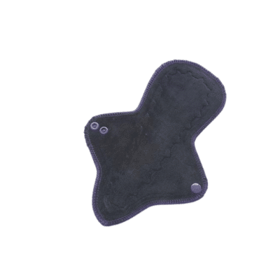 This is a 7" cloth sanitary pad designed for front blenders and those who wear thong underwear.